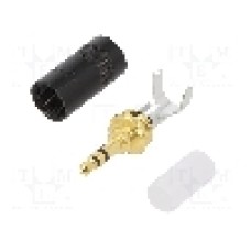 Conector jack, Jack 3,5mm, 3 contacte, tata, NEUTRIK - NYS231BG-LL