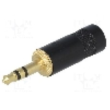 Conector jack, Jack 3,5mm, 3 contacte, tata, NEUTRIK - NYS231BG