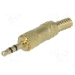 Conector jack, Jack 3,5mm, 3 contacte, tata, {{Producator}} - 