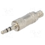 Conector jack, Jack 3,5mm, 3 contacte, tata, {{Producator}} - 