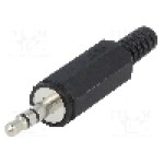 Conector jack, Jack 3,5mm, 3 contacte, tata, SCHURTER - 4832.1310