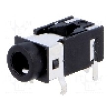 Conector jack, Jack 3,5mm, 4 contacte, mama, CLIFF - FC68125