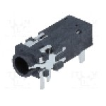 Conector jack, Jack 3,5mm, 4 contacte, mama, CLIFF - FC68127