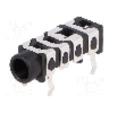 Conector jack, Jack 3,5mm, 4 contacte, mama, CLIFF - FC68128