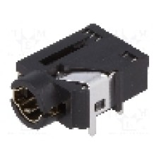 Conector jack, Jack 3,5mm, 4 contacte, mama, CLIFF - FC68129