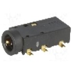 Conector jack, Jack 3,5mm, 4 contacte, mama, LUMBERG - 1503 15 VP3