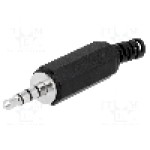 Conector jack, Jack 3,5mm, 4 contacte, tata, CLIFF - FC68124
