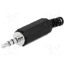 Conector jack, Jack 3,5mm, 4 contacte, tata, CLIFF - FC68124