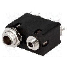 Conector jack, Jack 3,5mm + Jack 6,3mm, 3 contacte, mama, AMPHENOL - ACJS-MVD985-3S Conector jack, Jack 3,5mm + Jack 6,3mm, 3 contacte, mama, AMPHENOL - ACJS-MVD985-3S