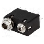 Conector jack, Jack 3,5mm + Jack 6,3mm, 3 contacte, mama, AMPHENOL - ACJS-MVD985-5 Conector jack, Jack 3,5mm + Jack 6,3mm, 3 contacte, mama, AMPHENOL - ACJS-MVD985-5