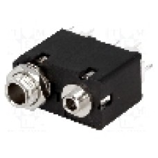 Conector jack, Jack 3,5mm + Jack 6,3mm, 3 contacte, mama, AMPHENOL - ACJS-MVD985-5 Conector jack, Jack 3,5mm + Jack 6,3mm, 3 contacte, mama, AMPHENOL - ACJS-MVD985-5