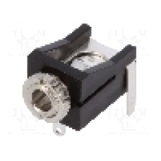 Conector jack, Jack 3,5mm x 18,6mm, 2 contacte, mama, SCHURTER - 4832.2220