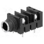 Conector jack, Jack 6,3mm, 2 contacte, mama, AMPHENOL - ACJM-HHDR Conector jack, Jack 6,3mm, 2 contacte, mama, AMPHENOL - ACJM-HHDR