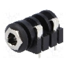 Conector jack, Jack 6,3mm, 2 contacte, mama, AMPHENOL - ACJM-IH