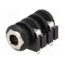 Conector jack, Jack 6,3mm, 2 contacte, mama, AMPHENOL - ACJM-IHS