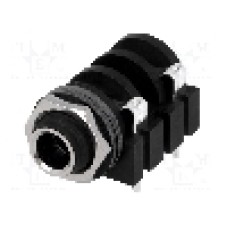 Conector jack, Jack 6,3mm, 2 contacte, mama, AMPHENOL - ACJM-MH Conector jack, Jack 6,3mm, 2 contacte, mama, AMPHENOL - ACJM-MH