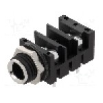 Conector jack, Jack 6,3mm, 2 contacte, mama, AMPHENOL - ACJM-MHDR