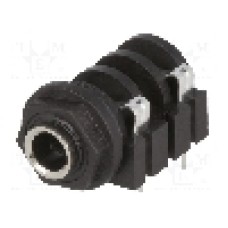 Conector jack, Jack 6,3mm, 2 contacte, mama, AMPHENOL - ACJM-PH