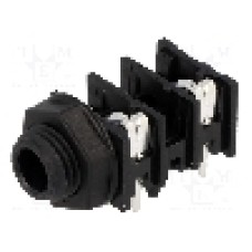 Conector jack, Jack 6,3mm, 2 contacte, mama, AMPHENOL - ACJM-PHOP Conector jack, Jack 6,3mm, 2 contacte, mama, AMPHENOL - ACJM-PHOP