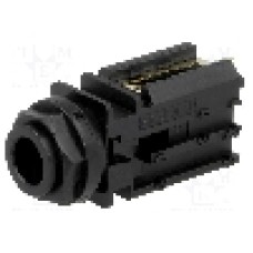 Conector jack, Jack 6,3mm, 2 contacte, mama, AMPHENOL - ACJM-PVB-2