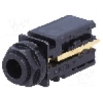 Conector jack, Jack 6,3mm, 2 contacte, mama, NEUTRIK - NJ2FD-V