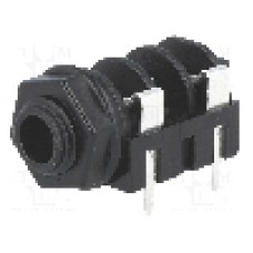 Conector jack, Jack 6,3mm, 2 contacte, mama, NEUTRIK - NMJ4HFD2