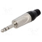 Conector jack, Jack 6,3mm, 2 contacte, tata, AMPHENOL - JS3P