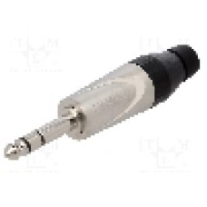 Conector jack, Jack 6,3mm, 2 contacte, tata, AMPHENOL - JS3P