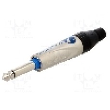 Conector jack, Jack 6,3mm, 2 contacte, tata, AMPHENOL - TM1P Conector jack, Jack 6,3mm, 2 contacte, tata, AMPHENOL - TM1P
