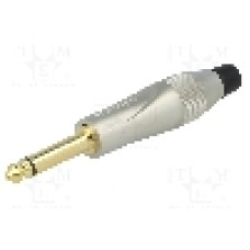 Conector jack, Jack 6,3mm, 2 contacte, tata, AMPHENOL - TM2PN-AU Conector jack, Jack 6,3mm, 2 contacte, tata, AMPHENOL - TM2PN-AU