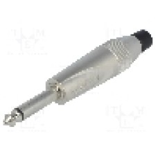 Conector jack, Jack 6,3mm, 2 contacte, tata, AMPHENOL - TM2PNJ Conector jack, Jack 6,3mm, 2 contacte, tata, AMPHENOL - TM2PNJ