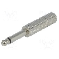 Conector jack, Jack 6,3mm, 2 contacte, tata, CLIFF - P1C (FM1002)