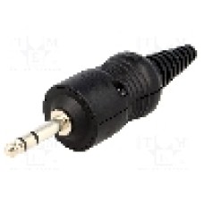 Conector jack, Jack 6,3mm, 3 contacte, {{Subtip conector}}, CLIFF - CL2075S