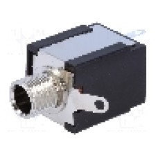 Conector jack, Jack 6,3mm, 3 contacte, {{Subtip conector}}, NINIGI - JC-117