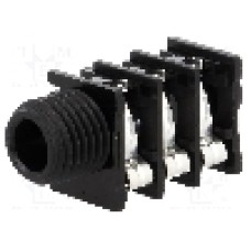 Conector jack, Jack 6,3mm, 3 contacte, mama, AMPHENOL - ACJS-MHOP