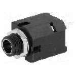Conector jack, Jack 6,3mm, 3 contacte, mama, AMPHENOL - ACJS-MIV-3