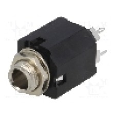 Conector jack, Jack 6,3mm, 3 contacte, mama, AMPHENOL - ACJS-MN-3S Conector jack, Jack 6,3mm, 3 contacte, mama, AMPHENOL - ACJS-MN-3S