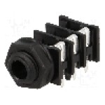 Conector jack, Jack 6,3mm, 3 contacte, mama, AMPHENOL - ACJS-PHOP-1