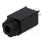 Conector jack, Jack 6,3mm, 3 contacte, mama, CLIFF - CL11061 S1V/SBB