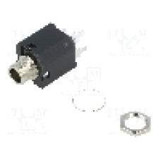 Conector jack, Jack 6,3mm, 3 contacte, mama, CLIFF - J/SKT S1VS/SSB