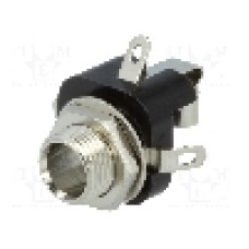 Conector jack, Jack 6,3mm, 3 contacte, mama, LUMBERG - KLB 3