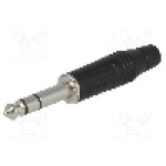 Conector jack, Jack 6,3mm, 3 contacte, tata, AMPHENOL - ACPS-GB