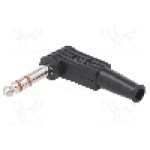Conector jack, Jack 6,3mm, 3 contacte, tata, CLIFF - FM1106B