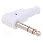 Conector jack, Jack 6,3mm, 3 contacte, tata, CLIFF - FM1106W