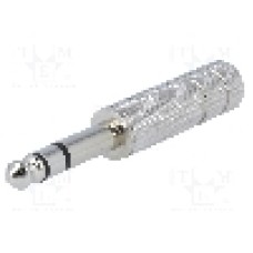 Conector jack, Jack 6,3mm, 3 contacte, tata, CLIFF - P3C (FM1044)