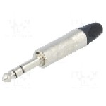 Conector jack, Jack 6,3mm, 3 contacte, tata, NEUTRIK - NP3X