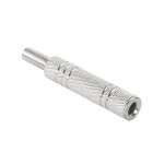 MUFA JACK 6.3MM STEREO METAL PE CABLU NICHELAT - GNI0021