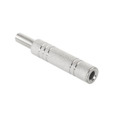 MUFA JACK 6.3MM STEREO METAL PE CABLU NICHELAT - GNI0021