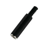 MUFA JACK 6.3MM STEREO PLASTIC PE CABLU - GNI0018S