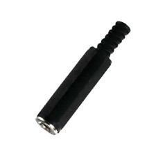 MUFA JACK 6.3MM STEREO PLASTIC PE CABLU - GNI0018S